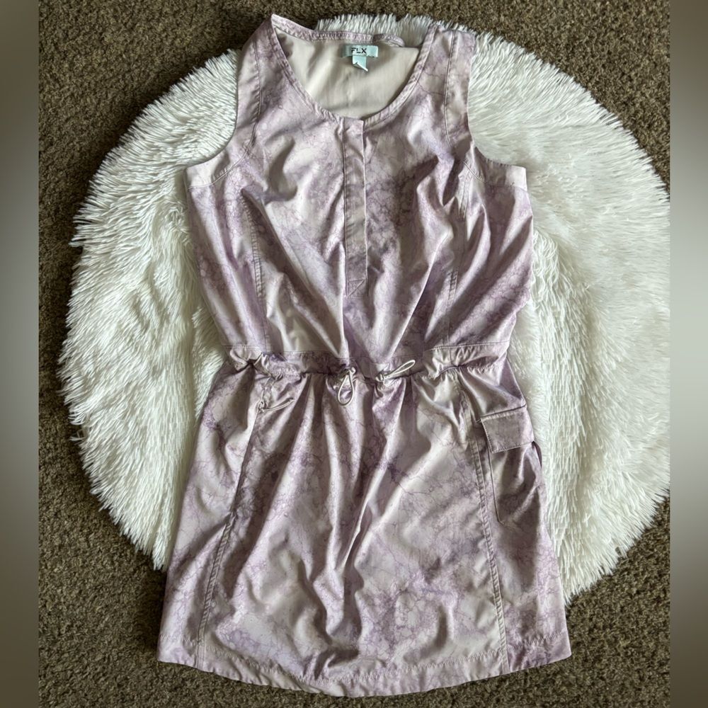 FLX Athletic Dress Built in Shorts Purple‎ Womens Size Small